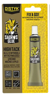 KLEJ POLIMEROWY DISTYK SAURUS HIGH TACK TUBKA 25 ML BIAŁY