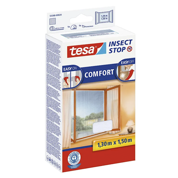 MOSKITIERA OKIENNA COMFORT CZARNA 1,7M X 1,8M