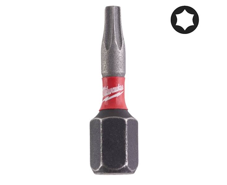 BIT UDAROWY MILWAUKEE SHOCKWAVE IMPACT DUTY TX10 X 25 MM