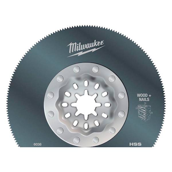 BRZESZCZOT SEGMENTOWY DO PRZYCINANIA KRAWĘDZI MILWAUKEE MULTITOOL SEGMENTED BLADE 85 MM