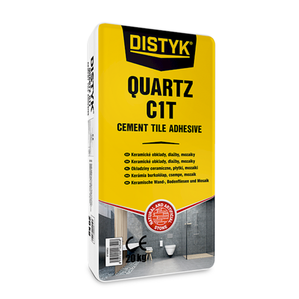 KLEJ DO PŁYTEK DISTYK QUARTZ C1T 20 KG