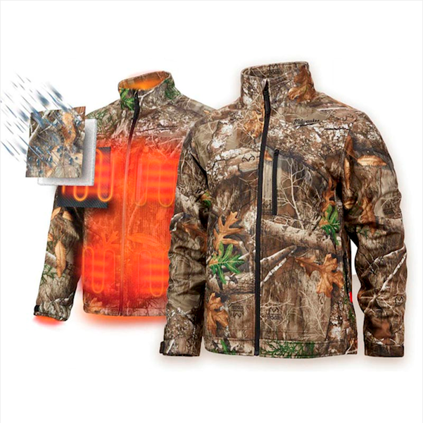 KURTKA PODGRZEWANA MILWAUKEE M12 HJ CAMO6-O KAMUFLAŻ L