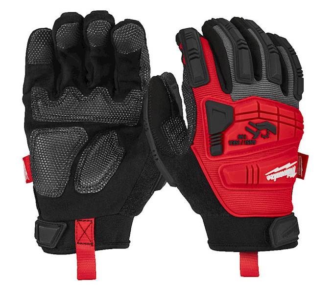 RĘKAWICE OCHRONNE ODPORNE NA UDERZENIA MILWAUKEE IMPACT DEMOLITION 10/XL