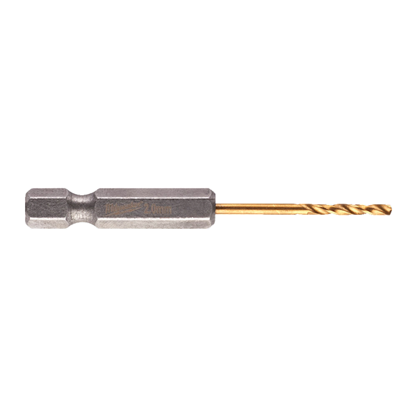 WIERTŁO UDAROWE DO METALU MILWAUKEE SHOCKWAVE HSS-G TIN RED HEX 2/59,5/17 MM