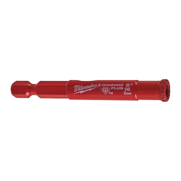 WIERTŁO DIAMENTOWE HEX MILWAUKEE DIAMOND PLUS 8 MM