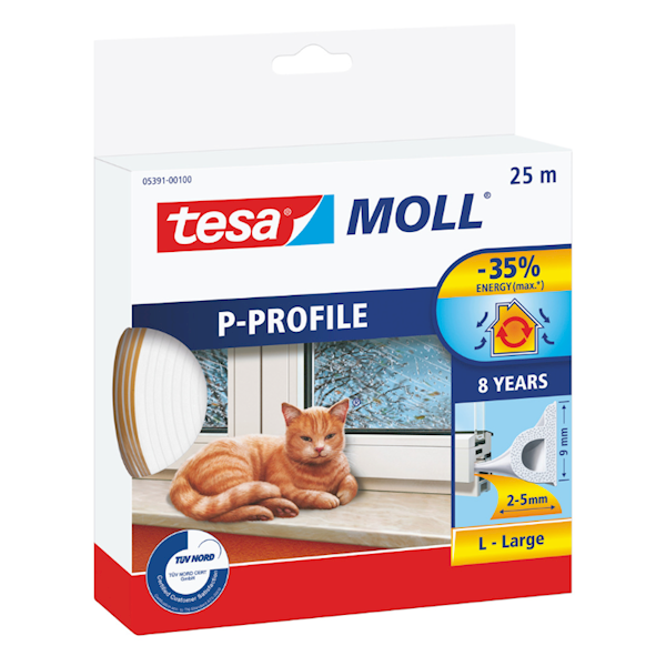 USZCZELKA GUMOWA TESAMOLL PROFIL P 9 MM