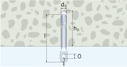 KOTWA EKSPRESOWA KLIPSOWA DO MONTAŻU ZAWIESI SUFITÓW ARVEX KZD 6/60 MM