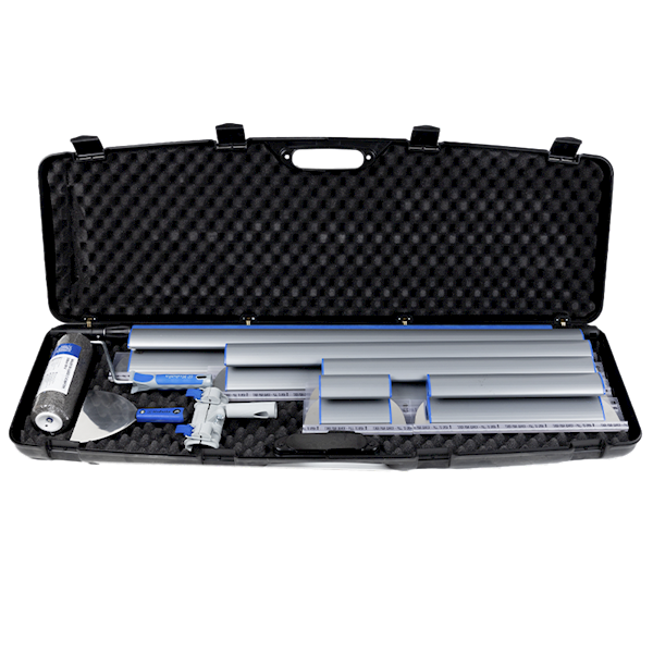 ZESTAW NARZĘDZI DO GŁADZI KUBALA MASTER SET WALIZKA 120 X 400 X 1170 MM