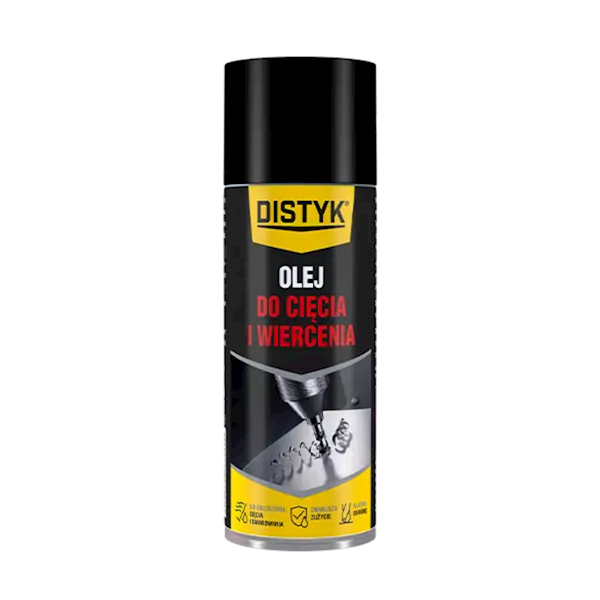 OLEJ DO CIĘCIA I WIERCENIA DISTYK 400 ML BEZBARWNY