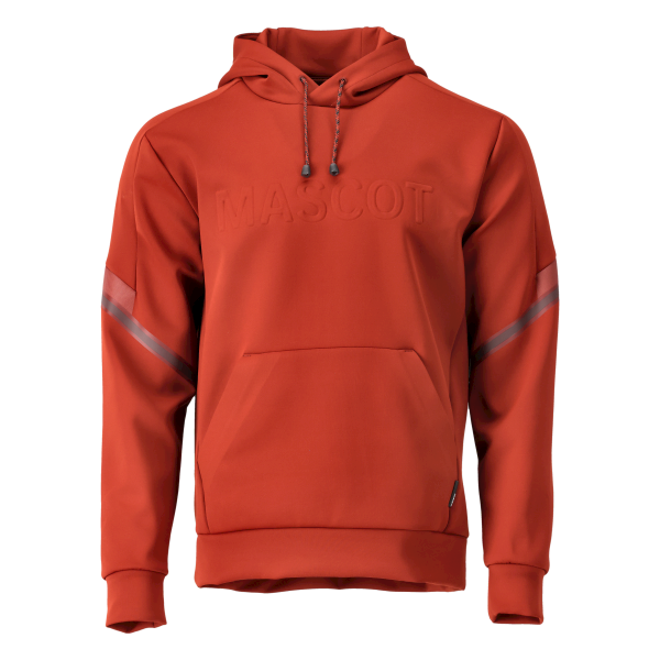 BLUZA Z KAPTUREM MASCOT CUSTOMIZED JESIENNA CZERWIEŃ XL
