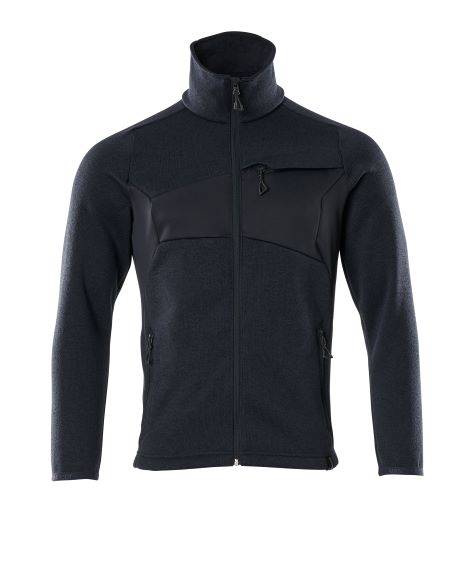 BLUZA DZIANINOWA ROZPINANA MASCOT ACCELERATE CIEMNY GRANAT L