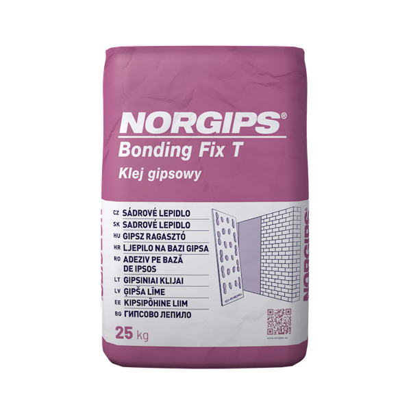 BONDING FIX 30KG KLEJ DO PŁYT GK NORGIPS KLEJ DO NIDY