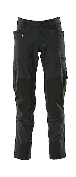 SPODNIE ROBOCZE PAS ADVANCED STRECH CZARNE 90C R58