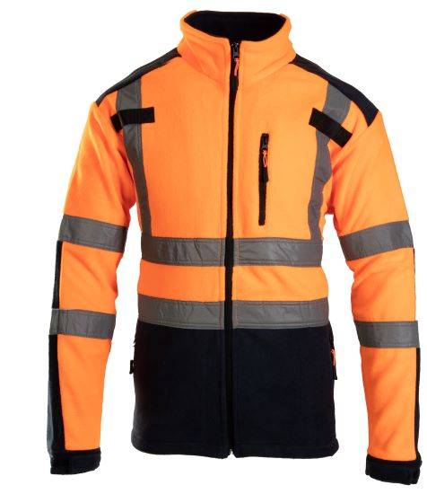 BLUZA POLAR OSTRZEGAWCZA POLSTAR BRIXTON FLASH AFPO POMARAŃCZOWA L