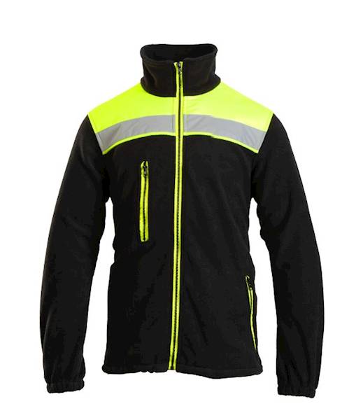 BLUZA POLAR POLSTAR BENEFIT RIVAL OARP CZARNO/ŻÓŁTA 3XL