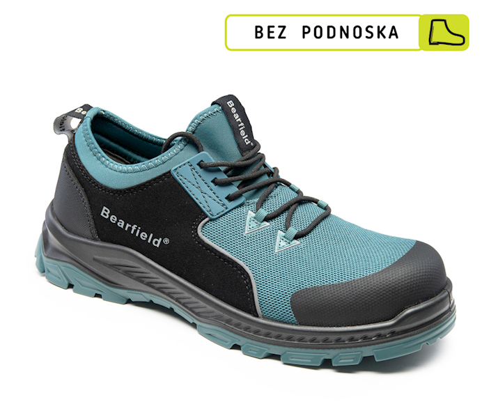 PÓŁBUTY POLSTAR BEARFIELD BOLTON O1 SR FO CZARNO/TURKUSOWE 42