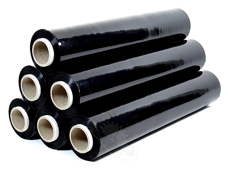 FOLIA STRETCH STRECZ CZARNA 3KG