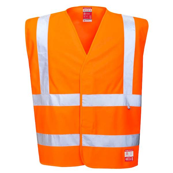 KAMIZELKA OSTRZEGAWCZA TRUDNOPALNA R.3XL