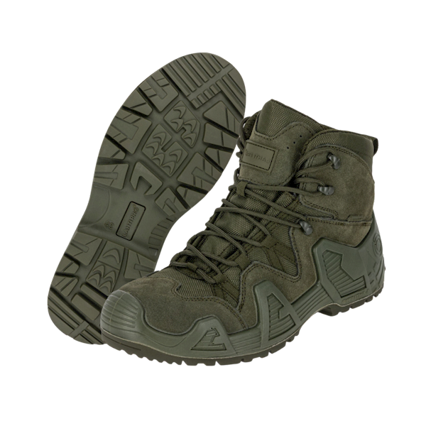 TRZEWIKI ROBOCZE ZAMSZOWE OXFORD ZIELONE R.43