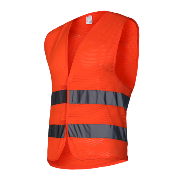 KAMIZELKA SIATKOWA Z PASAMI ODBL.POMAR.2XL