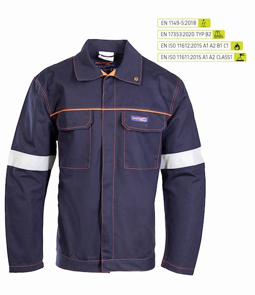 BLUZA ROBOCZA PROFFLAM ANTISTATIC ODBL 54