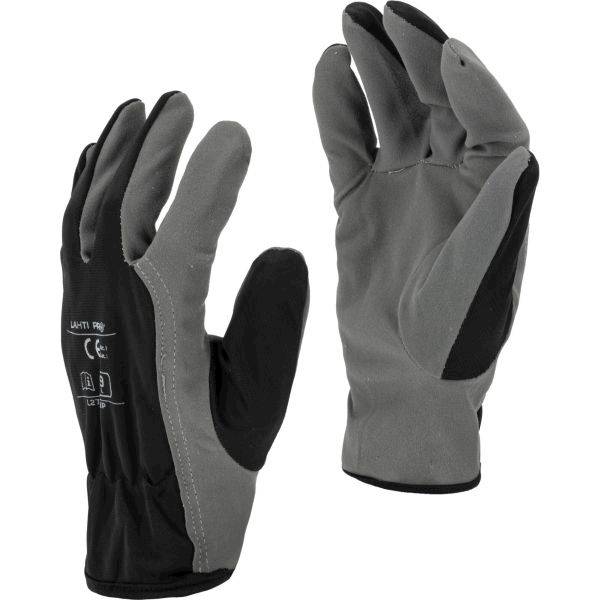 RĘKAWICE OCHRONNE ZE SKÓRY SYNTETYCZNEJ LAHTI PRO L2715