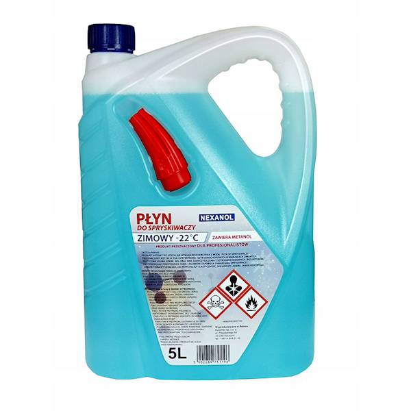 PŁYN DO SPRYSKIWACZY ZIMOWY -22 STOPNI