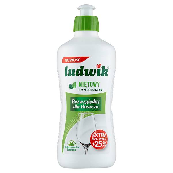 LUDWIK PŁYN DO NACZYŃ 450G MIĘTOWY