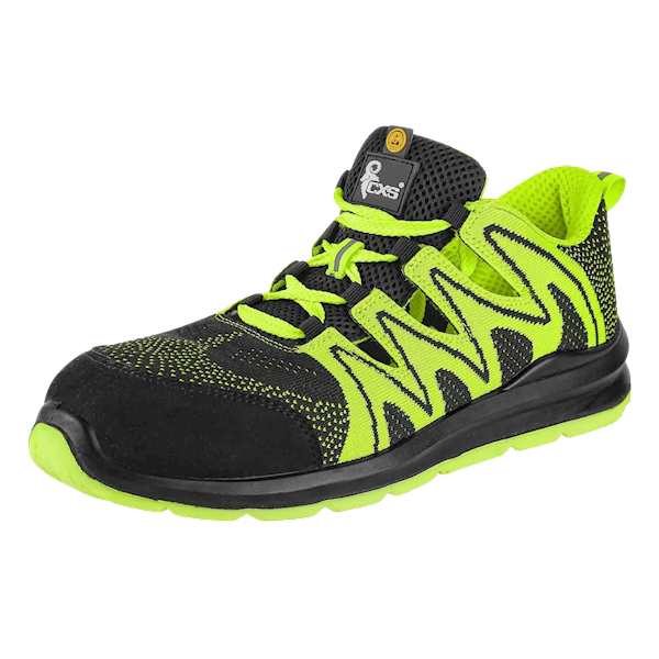 PÓŁBUTY CXS TEXLINE OLIB S1P ESD 2126-049-808 CZARNO-ZIELONE 40