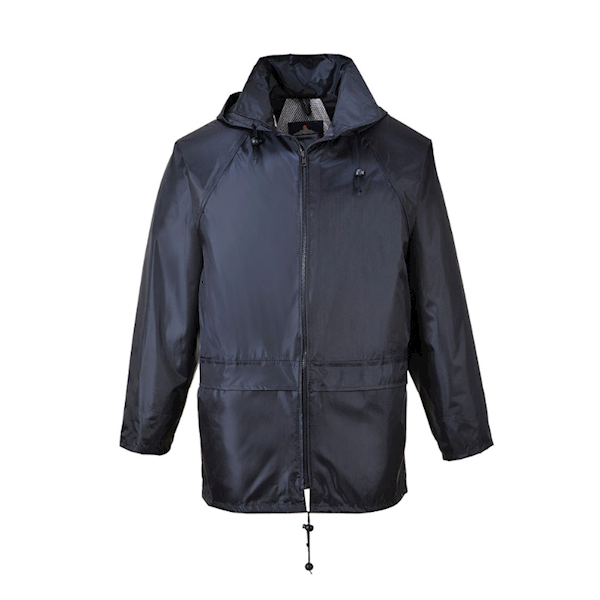 KLASYCZNA KURTKA ROB PRZECIWDESZCZOWA GRANAT R.4XL