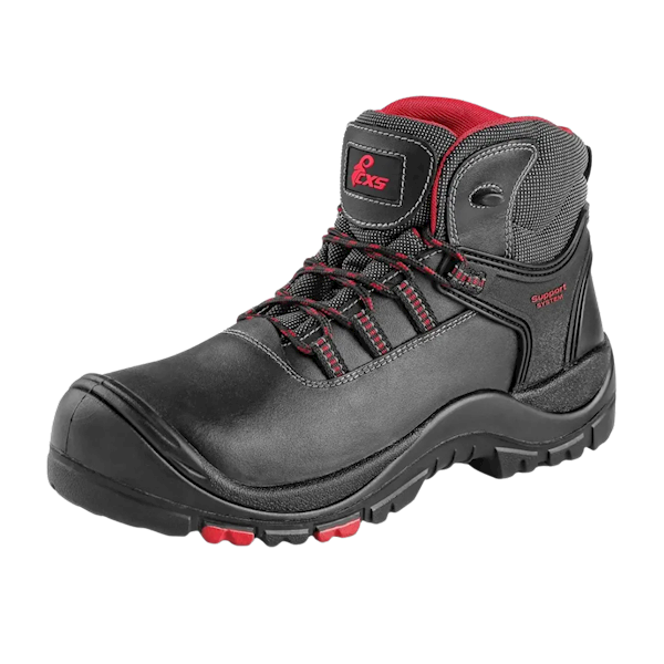 TRZEWIKI CXS ROCK GRANITE S3 2118-004-800 CZARNO-CZERWONE 41