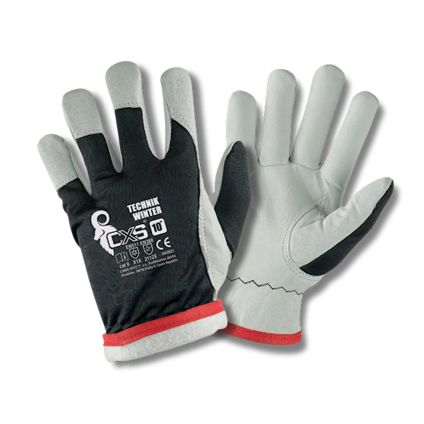 RĘKAWICE KOMBINOWANE ZIMOWE CXS TECHNIK WINTER 3700-009-801