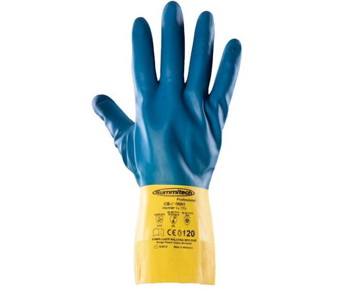 RĘKAWICA CHEMICZNA DUOCHEM SUMMITECH R.8