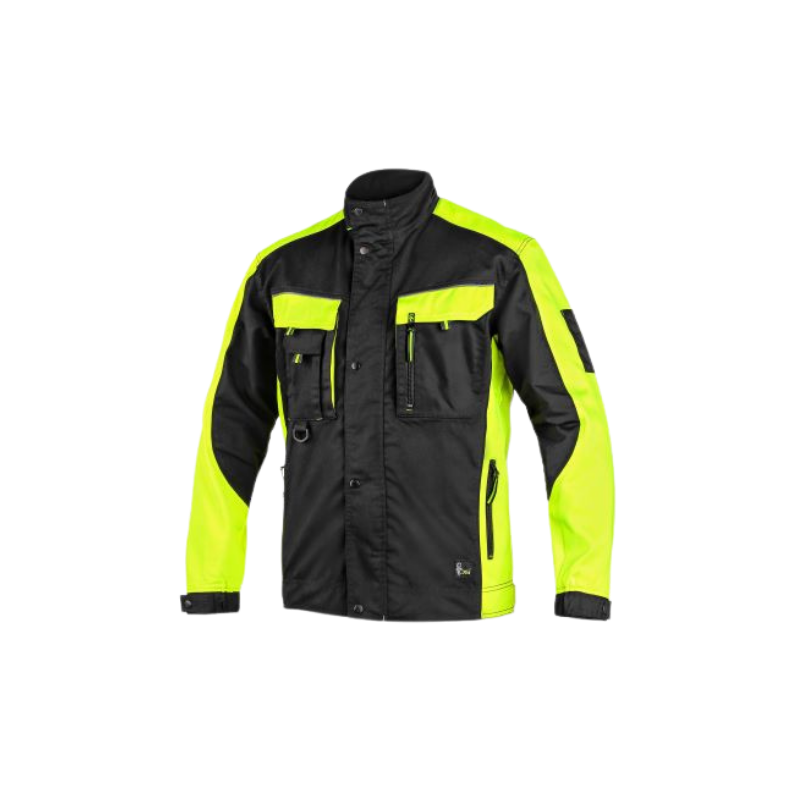 BLUZA ROBOCZA SIRIUS BRIGHTON CZAR-ŻÓŁ R.66