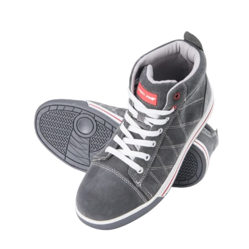 TRZEWIKI LAHTI PRO L30108 SB FO SRA SZARO-CZERWONE 44