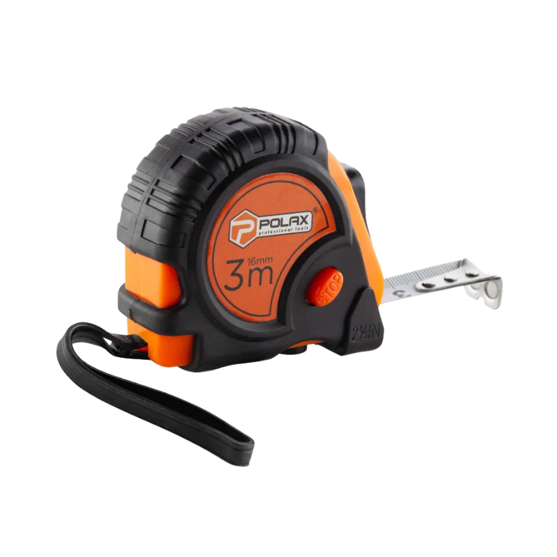 MIARA ZWIJANA GUMOWANA POLAX 3 M X 16 MM