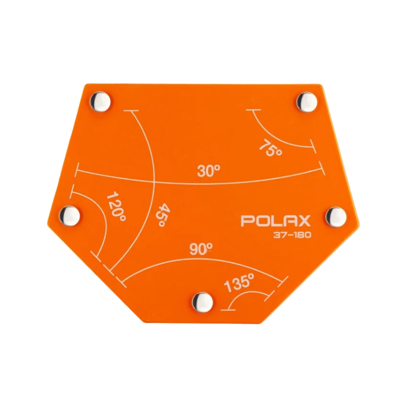 SPAWALNICZY KĄTOWNIK MAGNETYCZNY POLAX 30°,45°,60°,75°,90°,135° 22 KG 115 X 90 X 17 MM