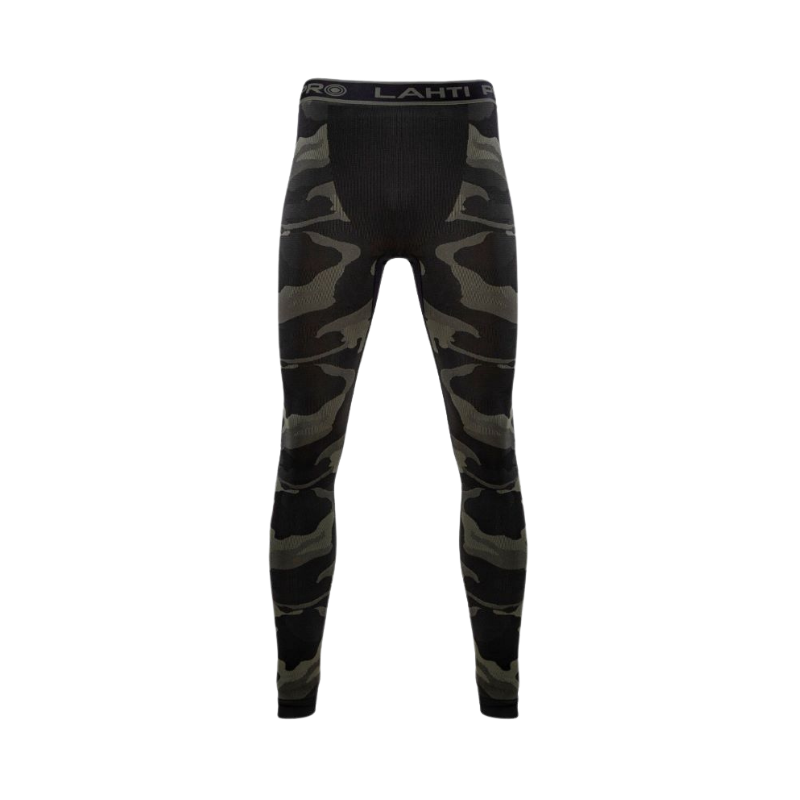 KALESONY TERMOAKTYWNE LAHTI PRO L41209 ZIELONO-CZARNE MORO L/XL