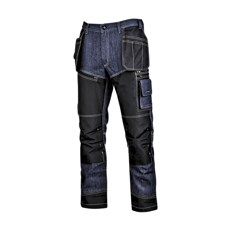 SPODNIE JEANSOWE ZE WZMOCNIENIAMI LAHTI PRO L40518 NIEBIESKIE 2XL