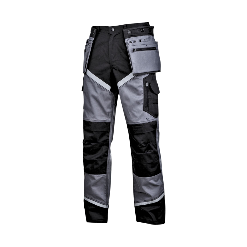 SPODNIE ROBOCZE LAHTI PRO L40516 CZARNO-SZARE XL