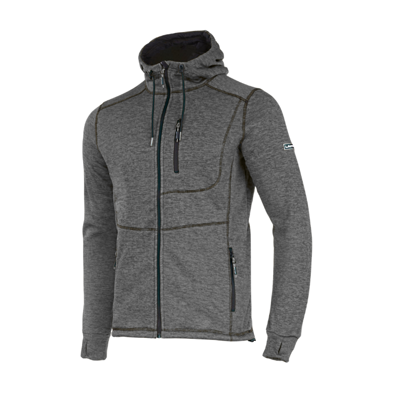 BLUZA ROZPINANA Z KAPTUREM LAHTI PRO L40135 SZARA XL