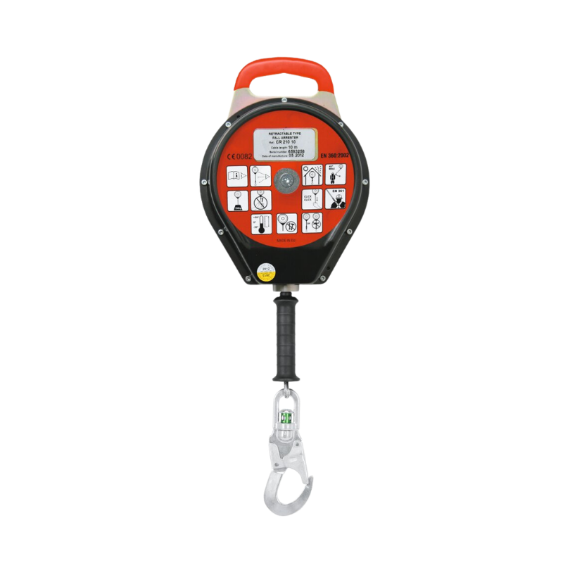 URZĄDZEIE SAMOHAMOWNE PROTEKT CR210 Z ZATRZAŚNIKIEM AZ002 DŁUGOŚĆ 15 M