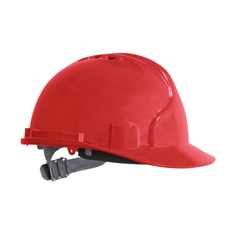 HEŁM OCHRONNY CZERWONY