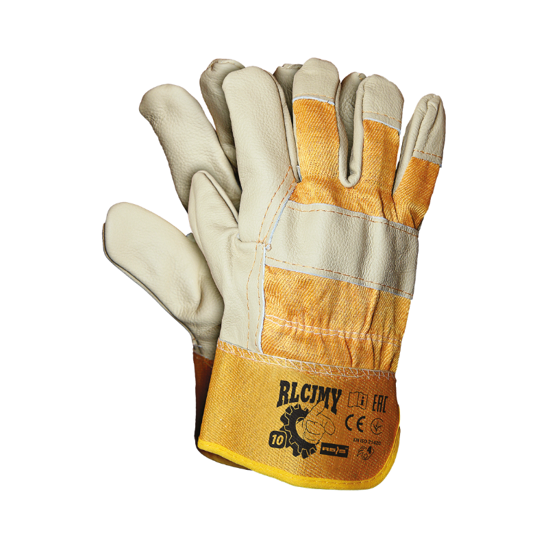 RLCJMY - RĘKAWICE OCHRONNE SKÓRZANE
