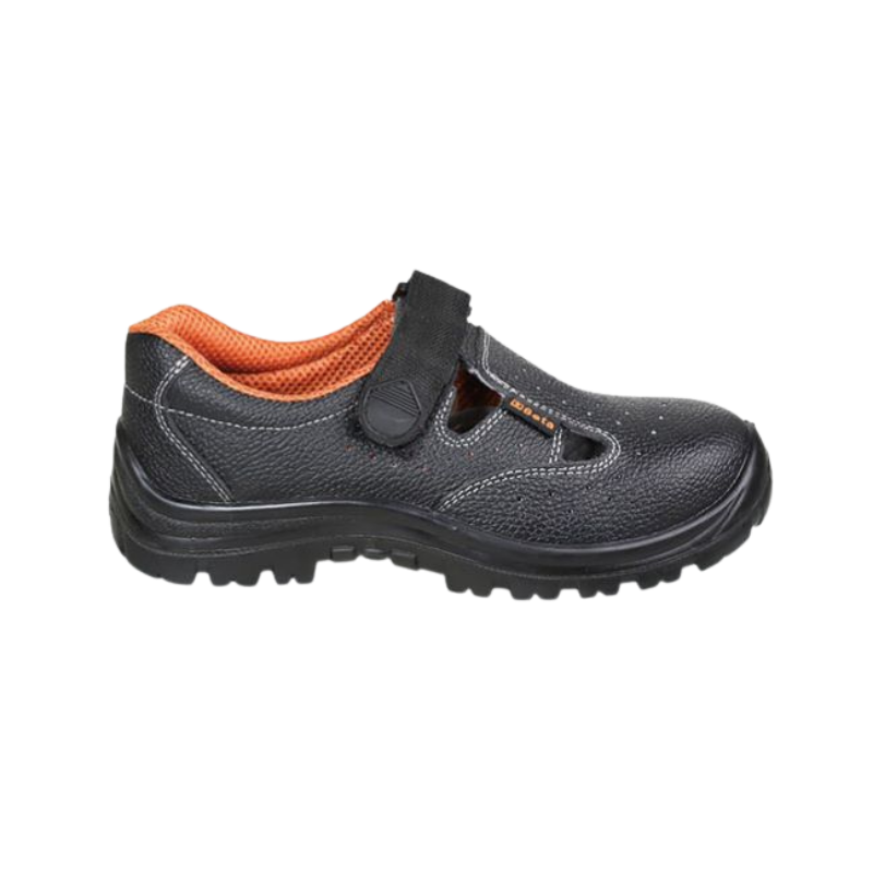 SANDAŁY SKÓRZANE BETA S1P SRC 7247BK CZARNE 45