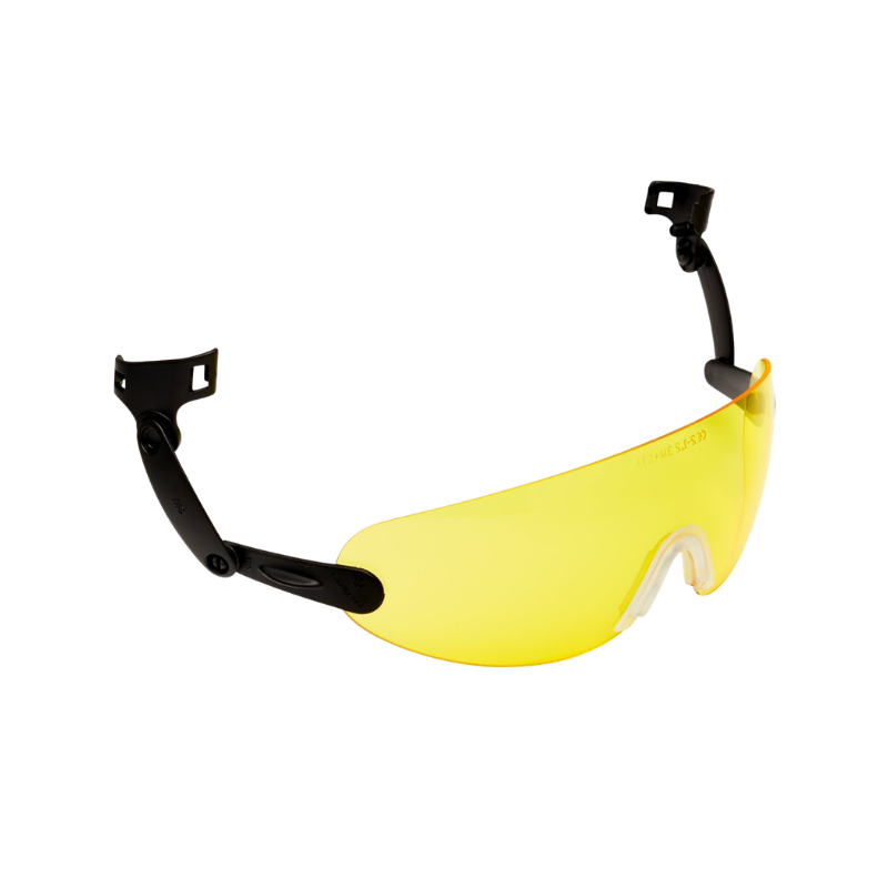 OKULARY ZINTEGROWANE Z HEŁMEM 3M V9A ŻÓŁTE