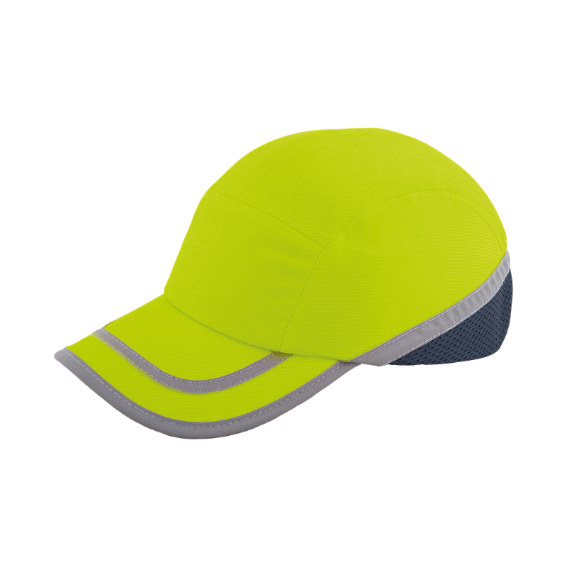 PRZEMYSŁOWY HEŁM LEKKI REIS BUMPCAPFLUO ŻÓŁTY 54-59 CM