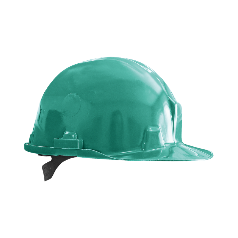 HEŁM OCHRONNY HDPE REIS KASPE ZIELONY 54-62 CM