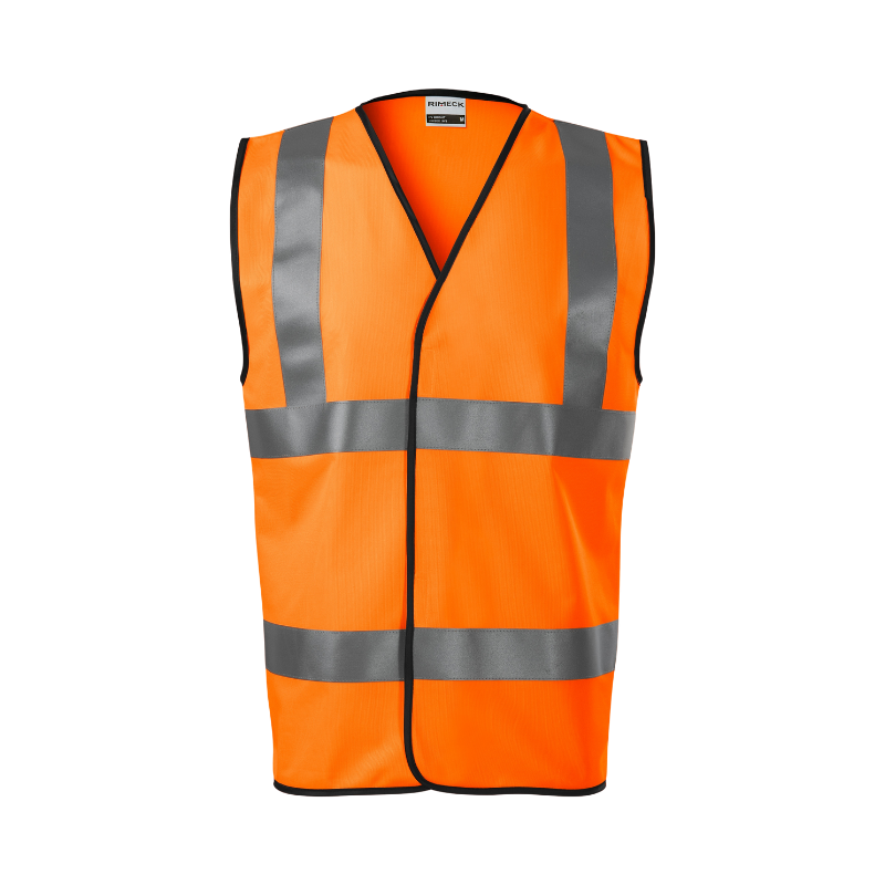 KAMIZELKA ODBLASKOWA POMARAŃ. BRIGHT R.M