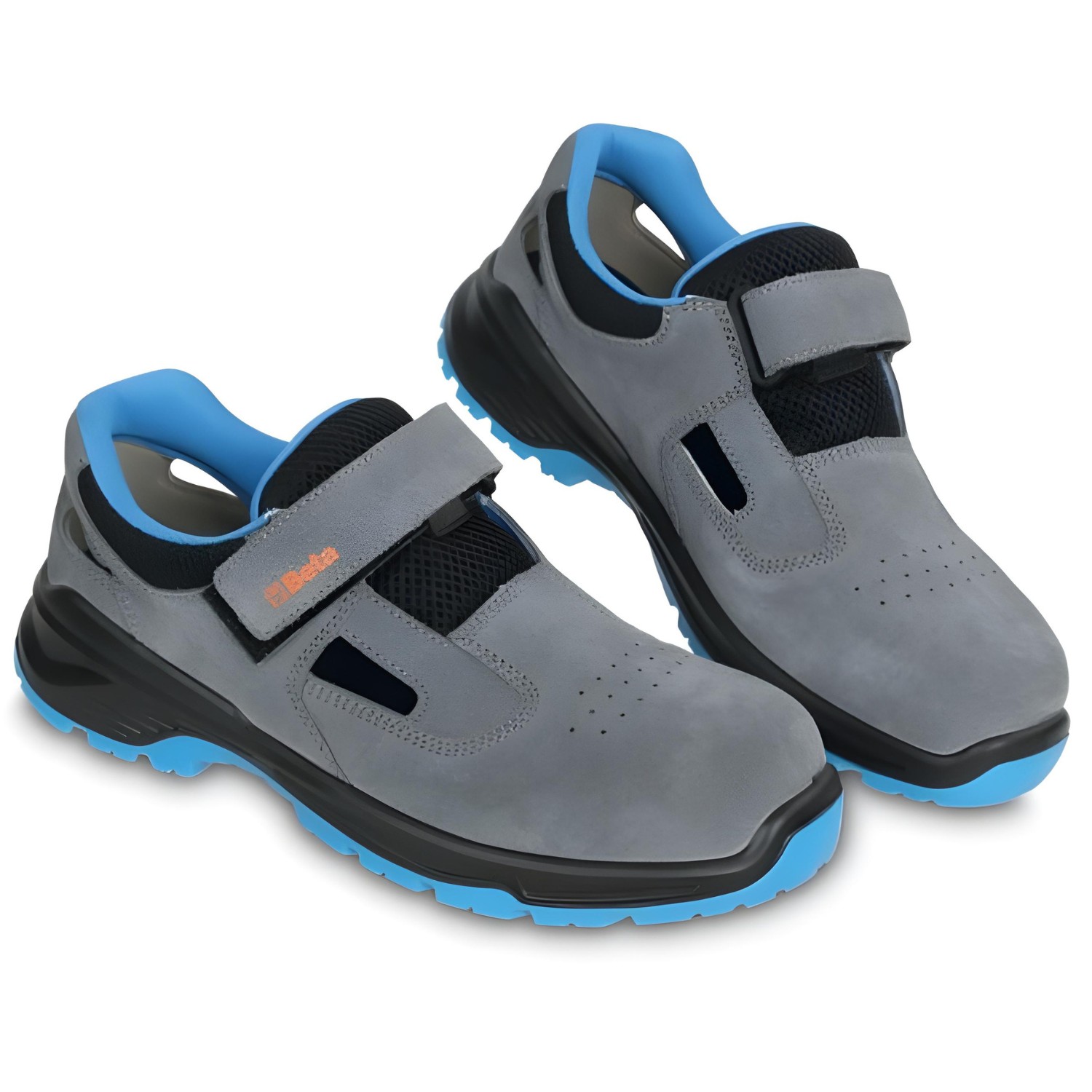 7201BP 43-SANDAŁY BEZPIECZNE ZAMSZOWE ROBOCZE